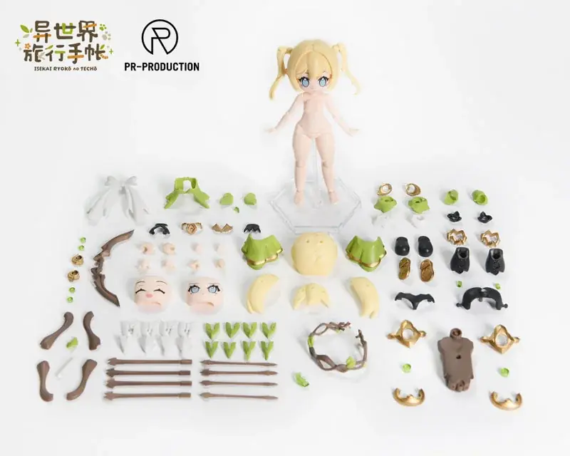 『異世界旅行手帳』より、「04 新人レンジャーレベッカ・ヒル」プラスチックキットが登場。 画像 2
