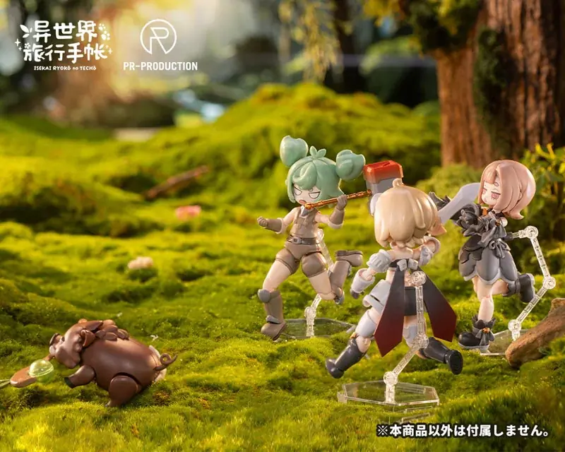 『異世界旅行手帳』より、「04 新人レンジャーレベッカ・ヒル」プラスチックキットが登場。 画像 24