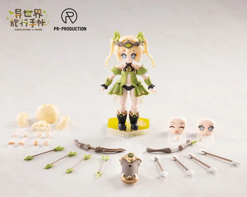 『異世界旅行手帳』より、「04 新人レンジャーレベッカ・ヒル」プラスチックキットが登場。 画像 5