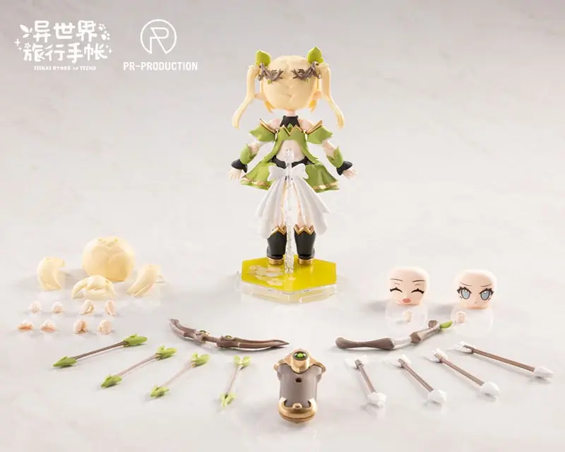 『異世界旅行手帳』より、「04 新人レンジャーレベッカ・ヒル」プラスチックキットが登場。 画像 6