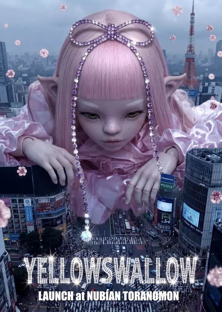 YELLOWSWALLOW — 頭上に宿る、異端の美学。韓国アーティストシーンが選ぶファッションジュエリーブランド、日本国内で発売開始！ 画像 1
