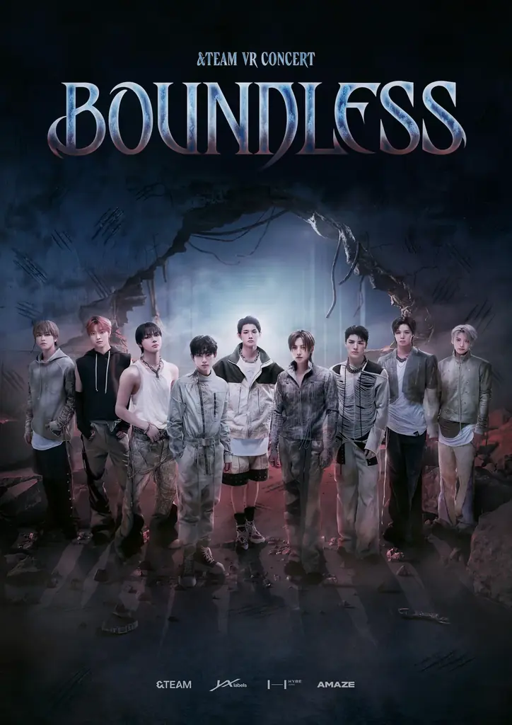 日本発グローバルグループ&TEAM、初のVRコンサート『&TEAM VR CONCERT BOUNDLESS』が6月26日(金)よりグローバル全15都市にて開催決定！ 画像 1