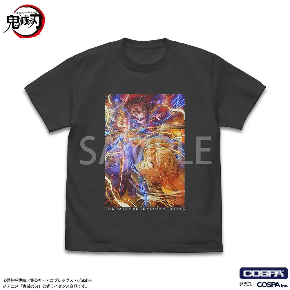 アニメ「鬼滅の刃」から新作アパレル フルカラーTシャツ３種が登場！【株式会社コスパ】 画像 3