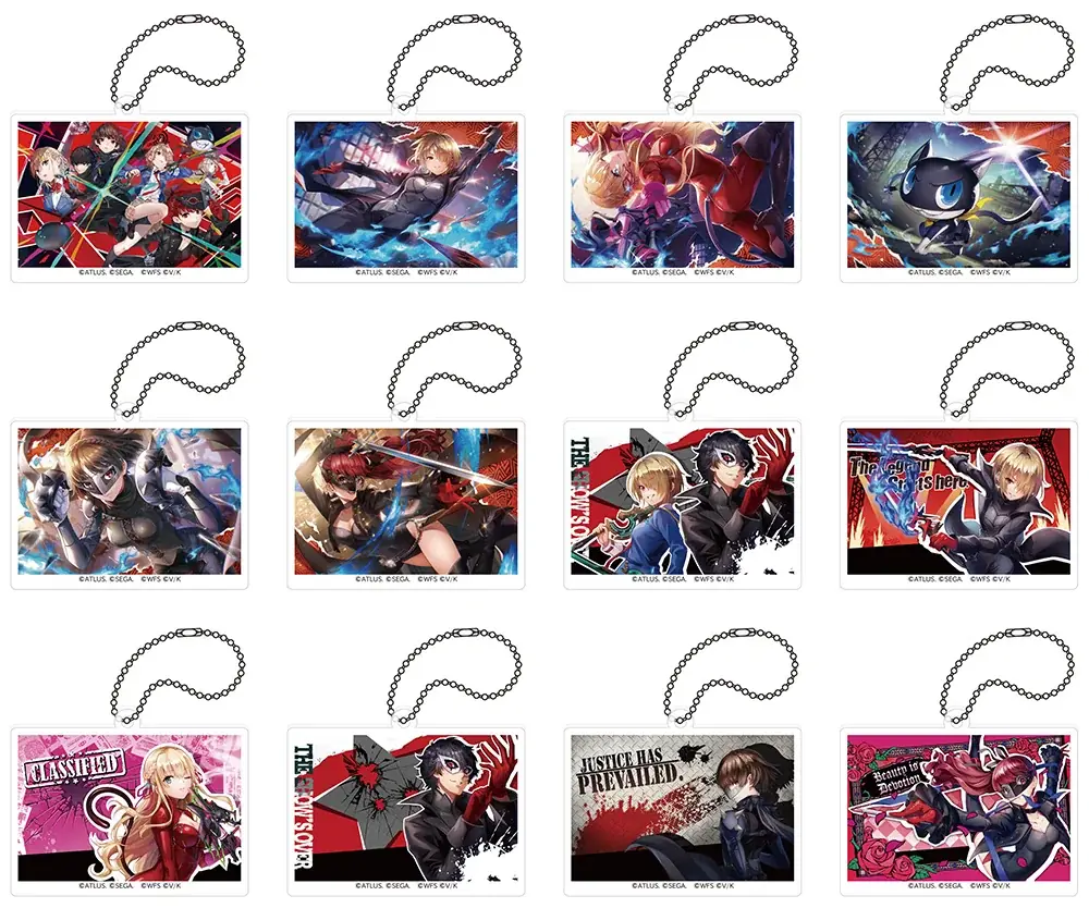 『ヘブンバーンズレッド』×『ペルソナ５ ザ・ロイヤル』コラボの描き下ろしイラストを使用した新商品が、アニメイトで6月6日発売！　さらに、一部店舗ではフェアも開催!! 画像 2