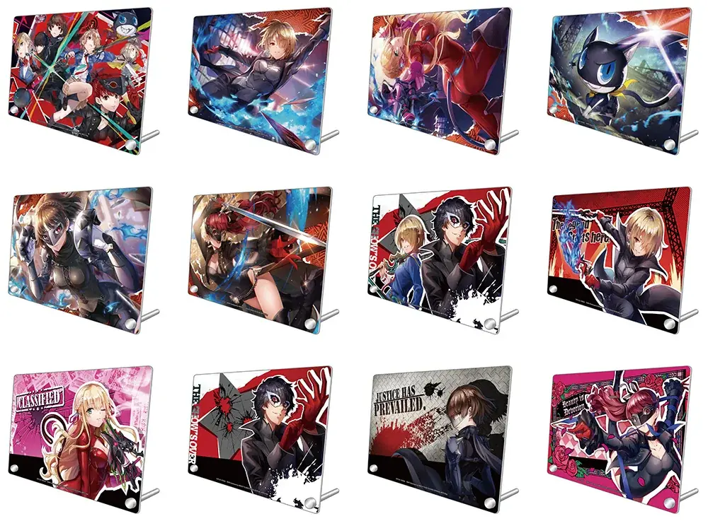 『ヘブンバーンズレッド』×『ペルソナ５ ザ・ロイヤル』コラボの描き下ろしイラストを使用した新商品が、アニメイトで6月6日発売！　さらに、一部店舗ではフェアも開催!! 画像 3