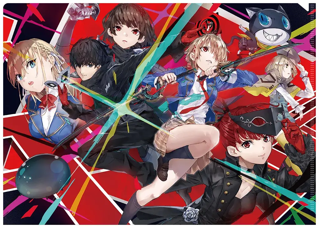 『ヘブンバーンズレッド』×『ペルソナ５ ザ・ロイヤル』コラボの描き下ろしイラストを使用した新商品が、アニメイトで6月6日発売！　さらに、一部店舗ではフェアも開催!! 画像 7