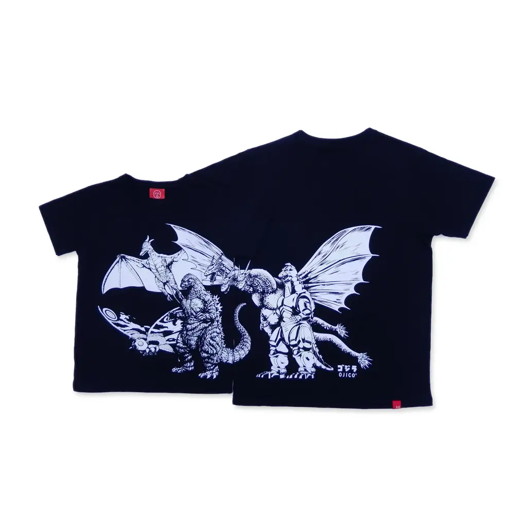 大人もワクワクが止まらない！暗闇で光るゴジラの新作Tシャツ『モンスターズ』がOJICOから登場！ 画像 1