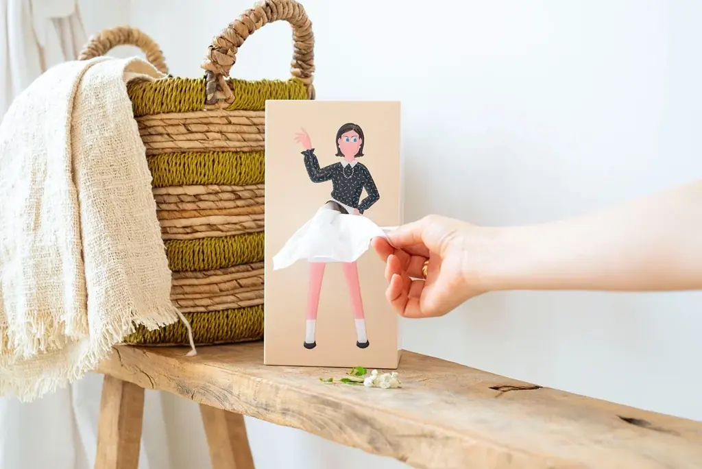 ティッシュを引き出すたび、アートが動く。SPEXTRUM × JUN OSONコラボティッシュケース 画像 3