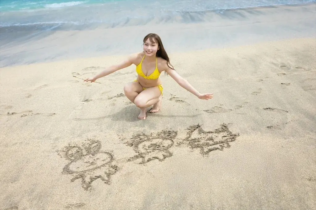 ほぼ水着＆ランジェリーだけで構成、グラビア色を強調！ 元NGT48・川越紗彩1st写真集オールアザーデジタル版『なんとかなるかも』2026年6月15日（月）発売！ 画像 6