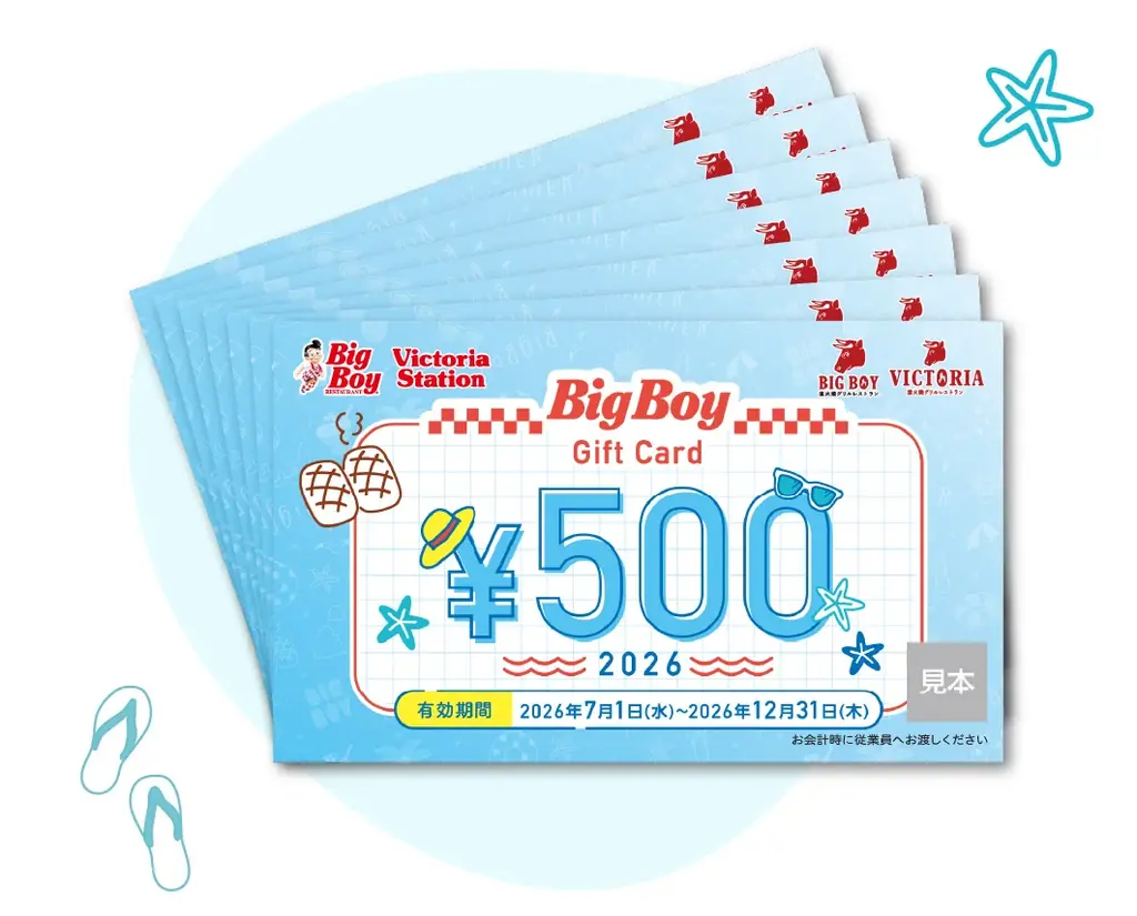 【ビッグボーイ】ビッグボーイの夏の福袋が今年も販売決定！夏のビーチをイメージしたポップなデザインの限定グッズが登場！ 画像 6