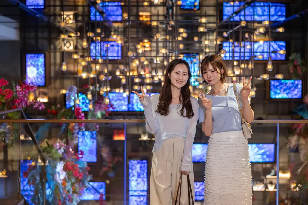 夏の暑さを忘れ、気分をリフレッシュできる非日常体験！「THE LIVELY 福岡博多」に夏季限定フラワーアートが登場。パフェかき氷やドリンクを楽しめる季節限定企画「The Re:Boot」を開催。 画像 8