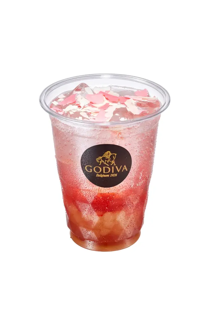 新商品の爽やかな炭酸飲料「カカオリキサー」も登場！！白桃を楽しむゴディバの夏季限定ドリンク＆ソフトクリーム 画像 3