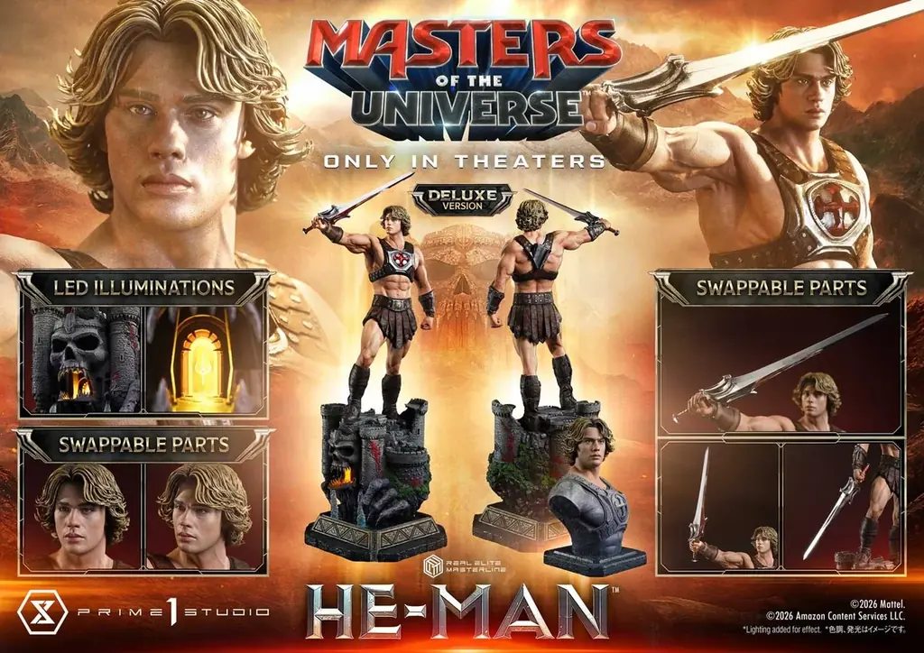 映画『マスターズ・オブ・ユニバース』から、「ヒーマン」を1/3スケールで立体化 画像 17