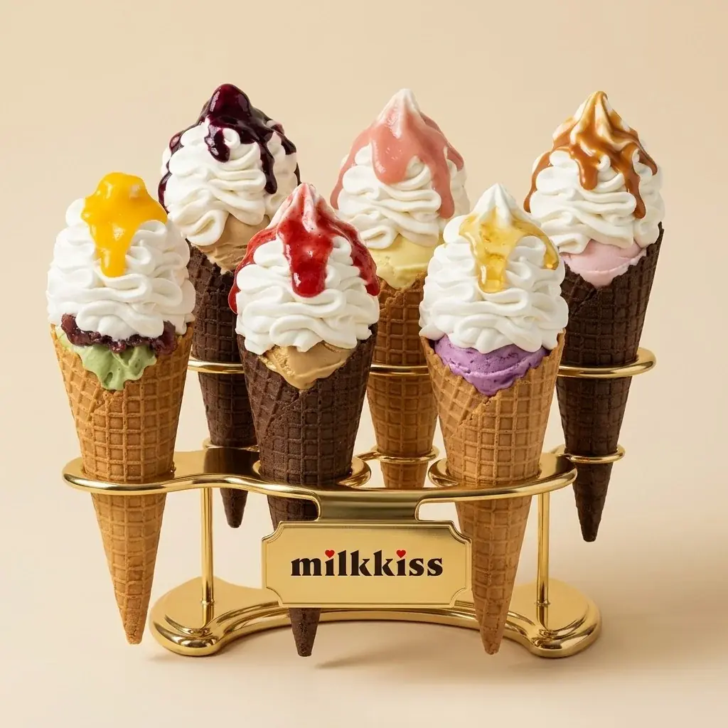 月間2万本以上売れた生ソフトクリーム「milkkiss」が4周年！舞浜イクスピアリに再登場！ 画像 2
