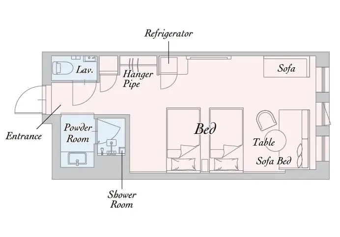 【新規開業】舞浜エリア唯一のルーフトッププールを備えた「Premium hotel MONday 舞浜ビューⅡ」2026年9月開業｜花火を望むナイトプール・熟成肉を楽しむ本格ステーキレストラン完備 画像 10