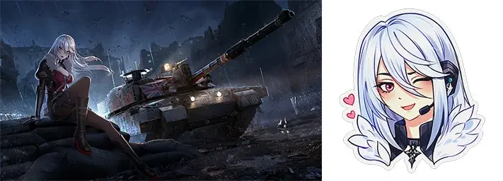DMM GAMESがサービスを展開しているPC/PS4＆PS5マルチコンバットオンラインゲーム『War Thunder』の美少女戦士「戦雷乙女」新エピ＆新キャラCGアニメーションPV特別映像公開記念！ 画像 4