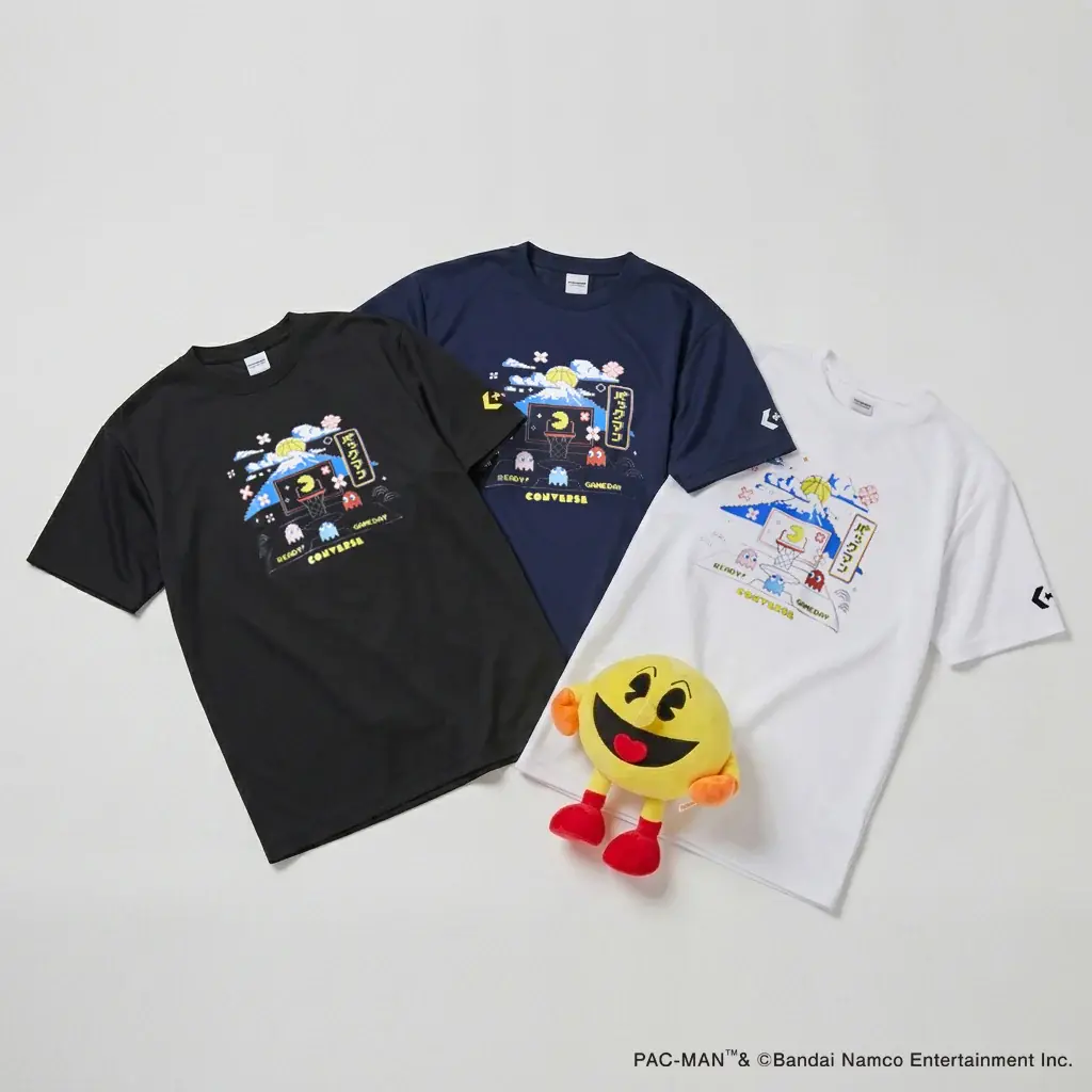 CONVERSE×パックマン！コンバースバスケットボール×人気ゲーム「パックマン」とのコラボレーションアイテム発売のお知らせ。 画像 9
