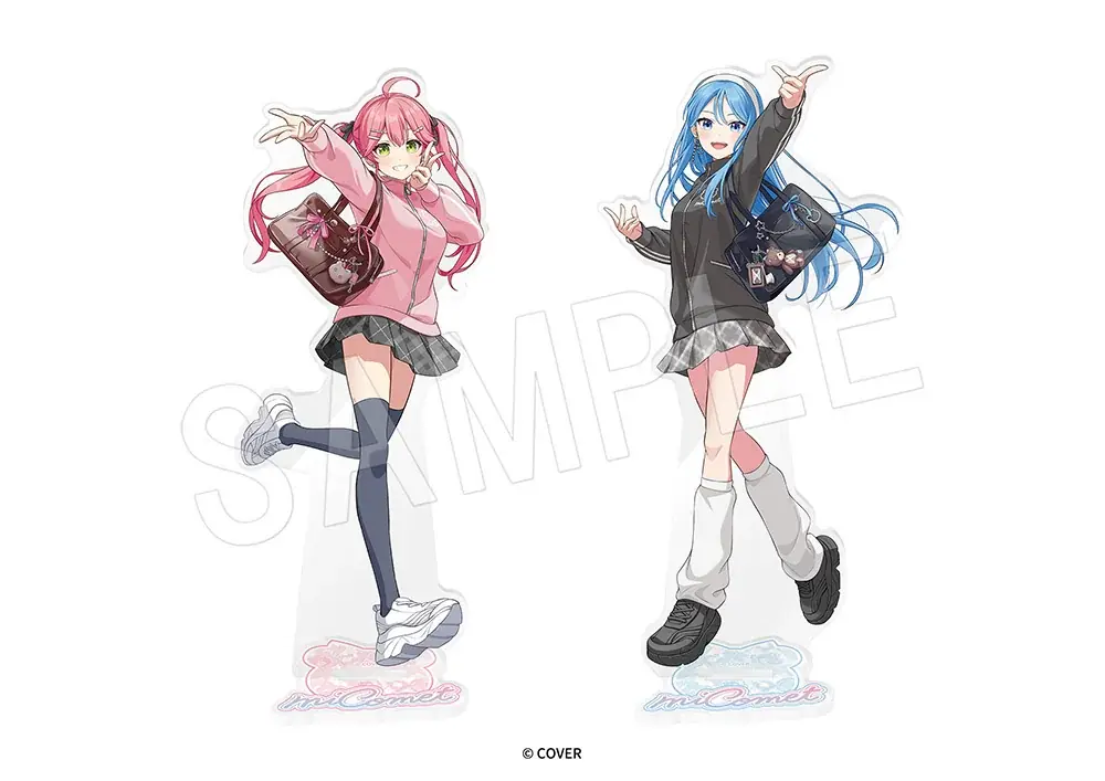 ホロライブ「miComet」とJOYSOUNDのコラボレーションが開催決定！さくらみこ・星街すいせいの「等身アクリルスタンド」などの新作オリジナルグッズが登場！ 画像 15