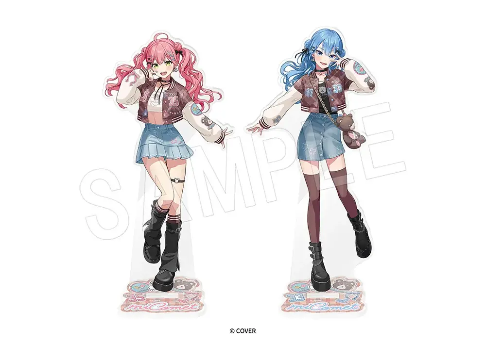 ホロライブ「miComet」とJOYSOUNDのコラボレーションが開催決定！さくらみこ・星街すいせいの「等身アクリルスタンド」などの新作オリジナルグッズが登場！ 画像 8