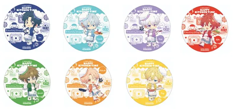 『アイドリッシュセブン』コラボカフェ第5弾「IDOLiSH7 HAPPY KiTCHEN TiME」は6月10日から！　新規ビジュアルのオリジナルグッズ販売やGratteコラボも展開!! 画像 7