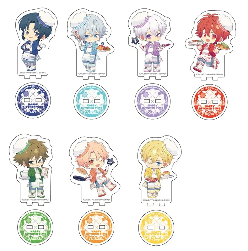 『アイドリッシュセブン』コラボカフェ第5弾「IDOLiSH7 HAPPY KiTCHEN TiME」は6月10日から！　新規ビジュアルのオリジナルグッズ販売やGratteコラボも展開!! 画像 8