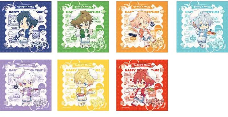 『アイドリッシュセブン』コラボカフェ第5弾「IDOLiSH7 HAPPY KiTCHEN TiME」は6月10日から！　新規ビジュアルのオリジナルグッズ販売やGratteコラボも展開!! 画像 9