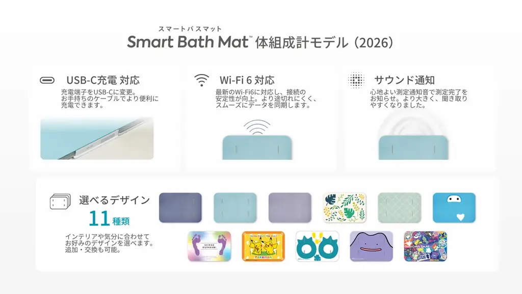 スマートバスマット新モデルが本日先行予約開始｜ベストカレンダー