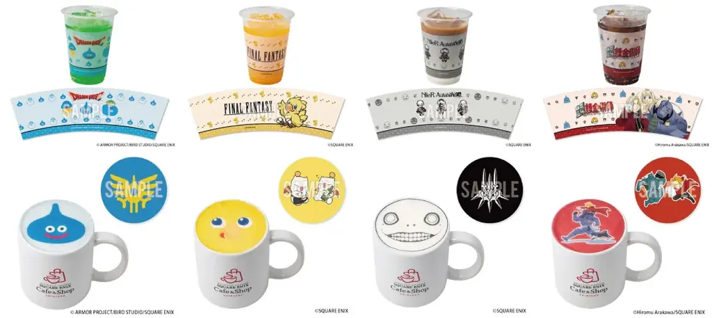 『Officially Licensed SQUARE ENIX Cafe & Shop SHINJUKU』のグランドオープン詳細が決定！ 画像 22