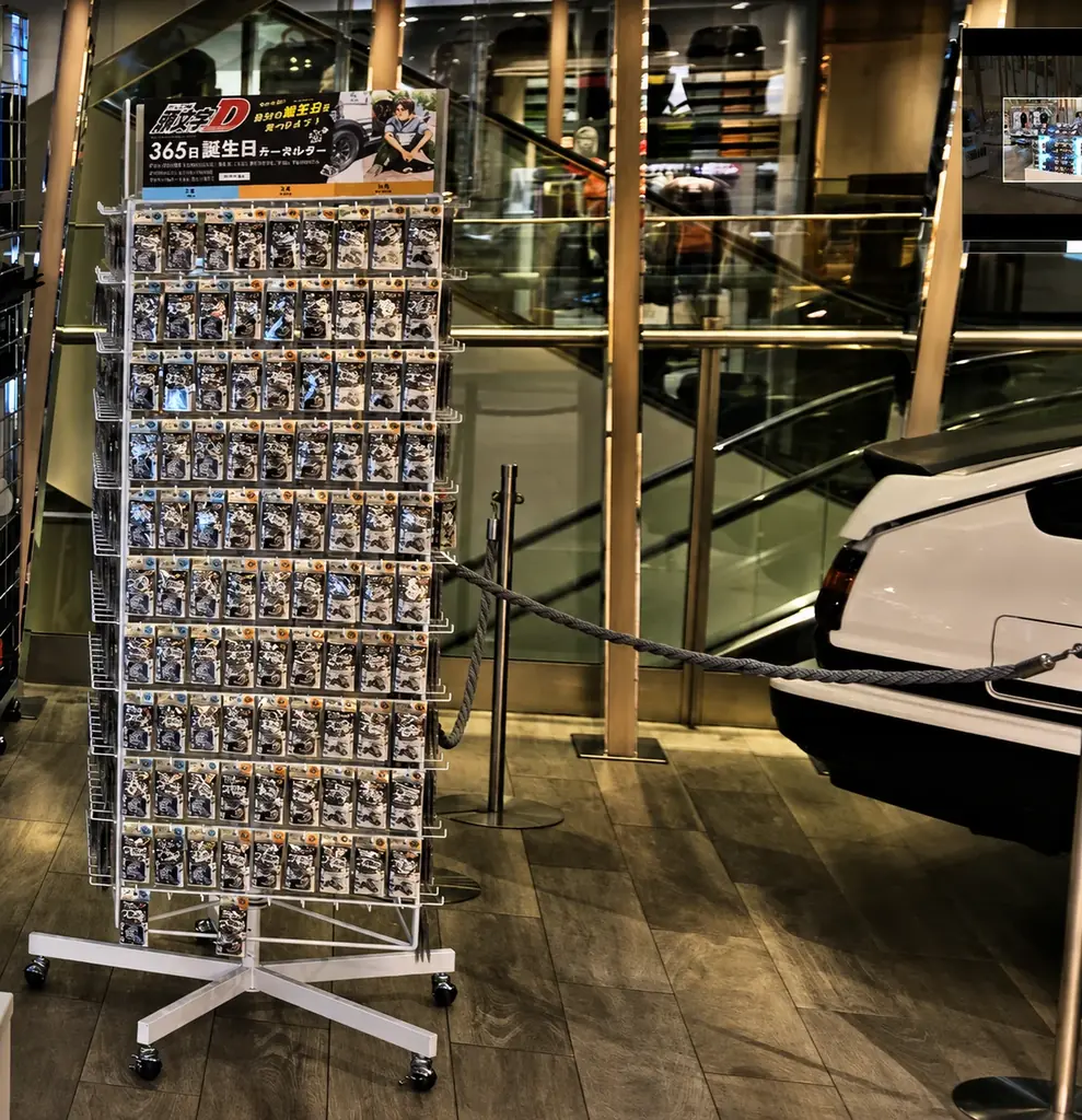 タカシマヤゲートタワーモール7階に本物の「ハチロク」出現！？　　名古屋初出店 CAMSHOP『頭文字D』ポップアップが超異例の大盛況 画像 4