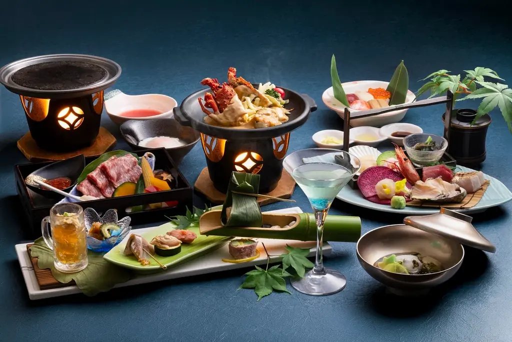 定山渓 章月グランドホテルの夏会席、6〜8月限定の新献立