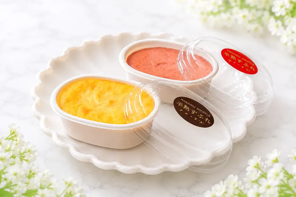 【ギャップ、えぐすぎる。】スフレなのに、濃厚すぎる。17年のロングセラー「半熟すふれ」に新作「いちご」が登場！ 画像 3
