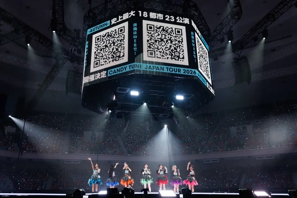 CANDY TUNE 満員の初日本武道館公演で3周年をお祝い、18都市を巡る全国ツアー開催を発表 画像 5