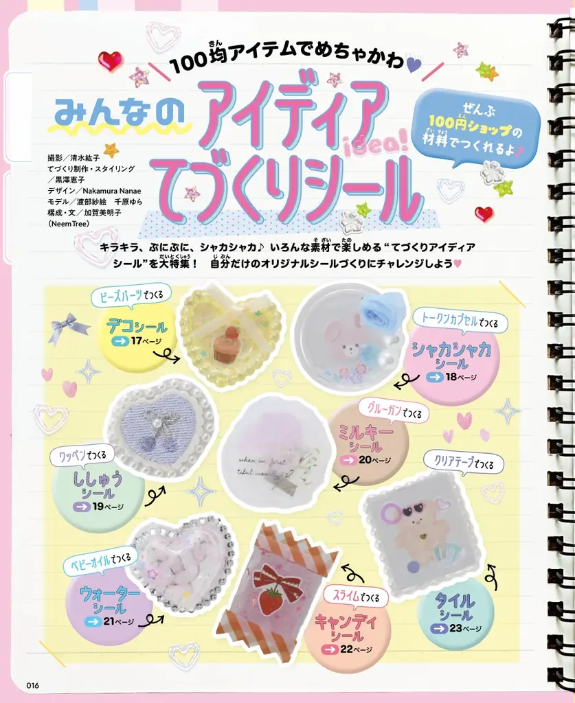 【予約開始】人気キャラクターたちの超かわいい“ぷっくりシール”が作れる！『てづくりシールクラブ』が7月7日に発売 画像 5