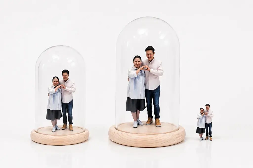 ウェルカムボードの次は「ウェルカムフィギュア」。3DME、ペアフィギュアキャンペーンをロフト3店舗で開催 画像 3