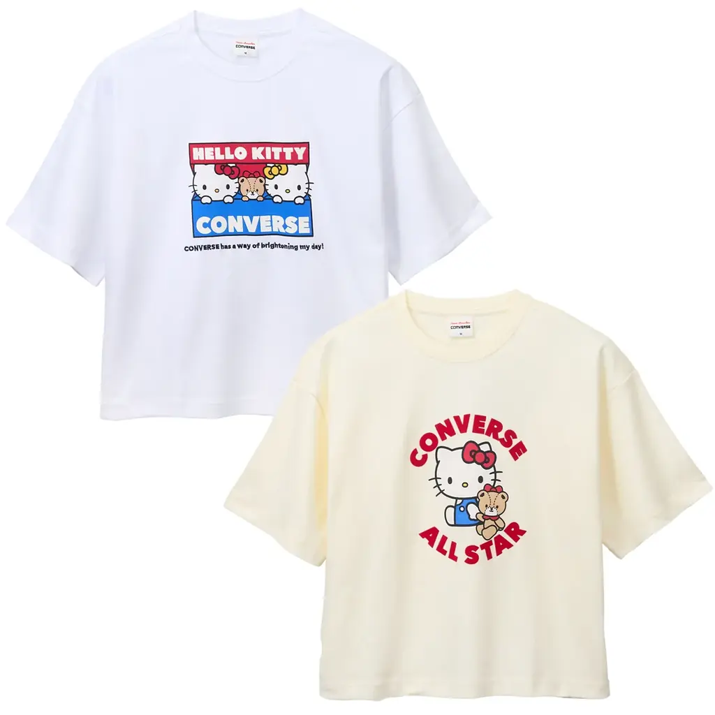 PLAZA限定！クラシックでカジュアルな「CONVERSE×HELLO KITTY」アパレルコレクション発売 画像 4