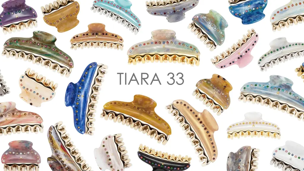 ACCAのTIARA 33、6月10日発売｜33色のアートクリップ
