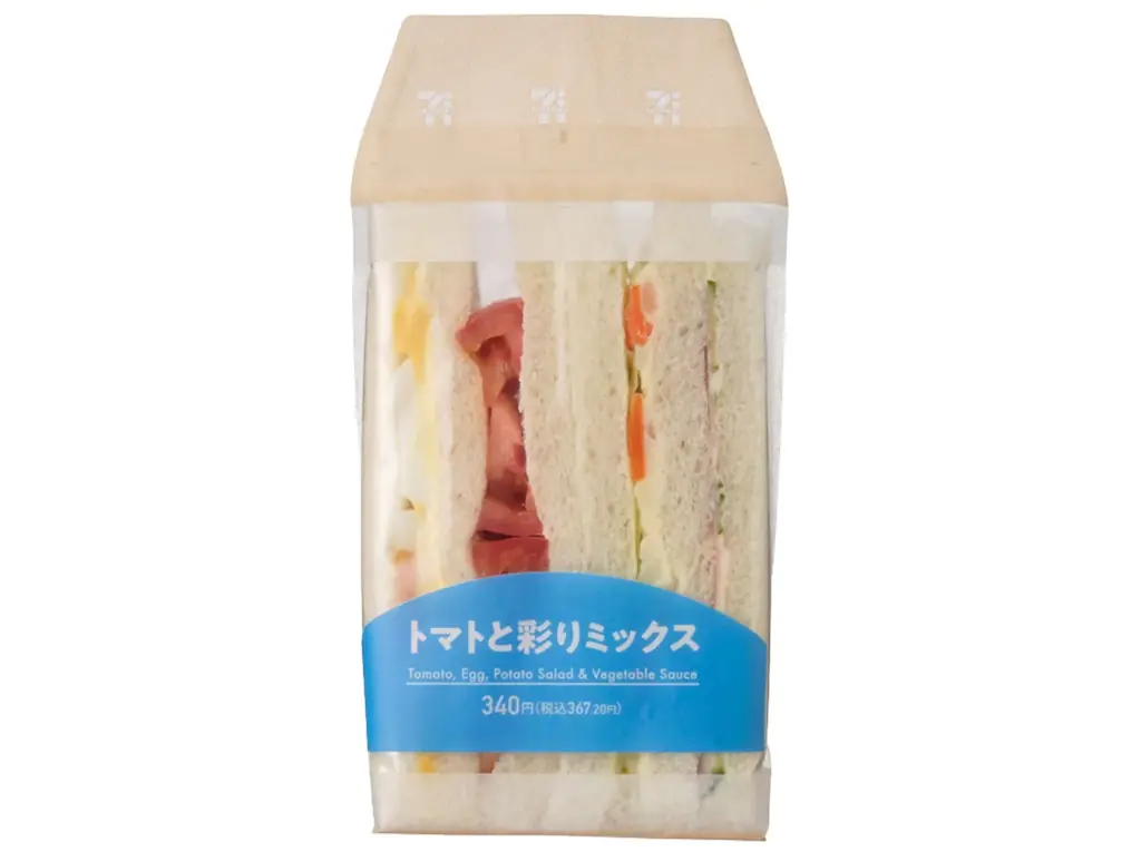 レタスやトマトなど彩り野菜がたっぷり！暑い夏にさっぱりと食べられるサンドイッチ「パンDEサラダ シャキッと野菜シーザーソース」と「トマトと彩りミックス」が登場 画像 3