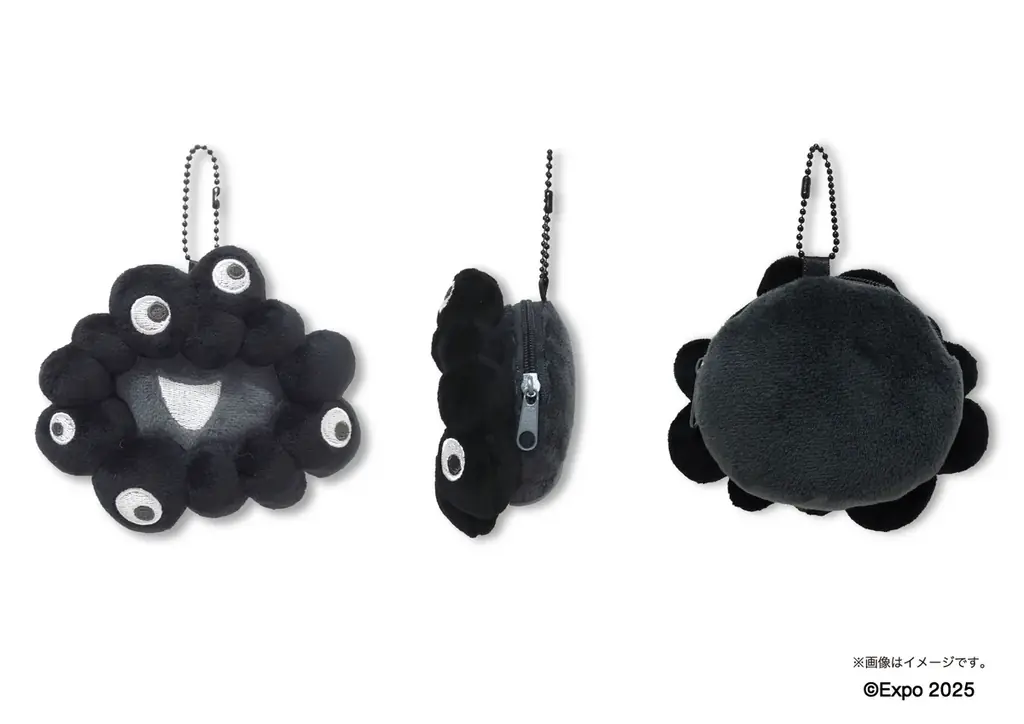 【EXPO2025 公式ライセンス商品】白ミャクミャクと黒ミャクミャクの新商品「小銭入れ」が新登場！ 画像 3
