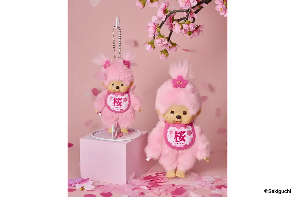 和の彩りをまとった、漢字がアクセントの新デザイン！『桜モンチッチ』『抹茶モンチッチ』が新発売 画像 1