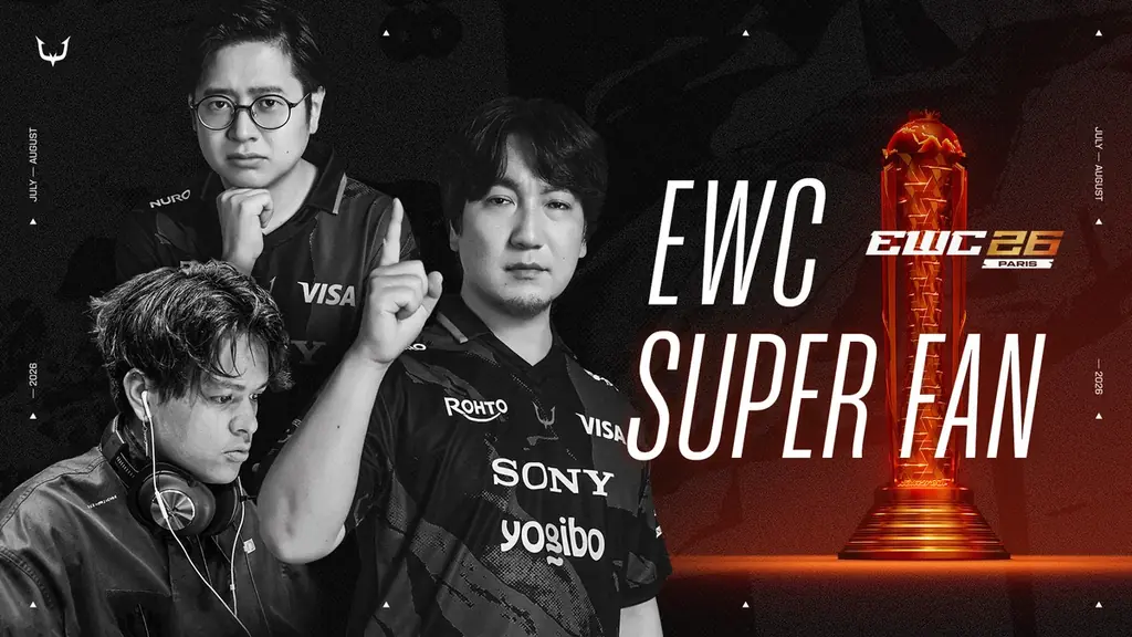 eスポーツチーム「REJECT」が『Esports World Cup 2026』「EWC Super Fan Program」の参加者募集を開始 画像 1