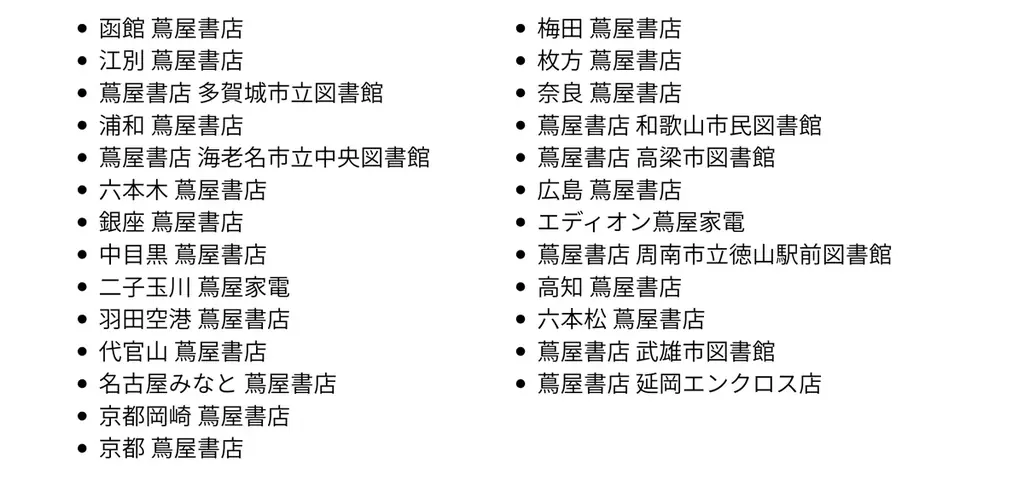 書店予約受付期間