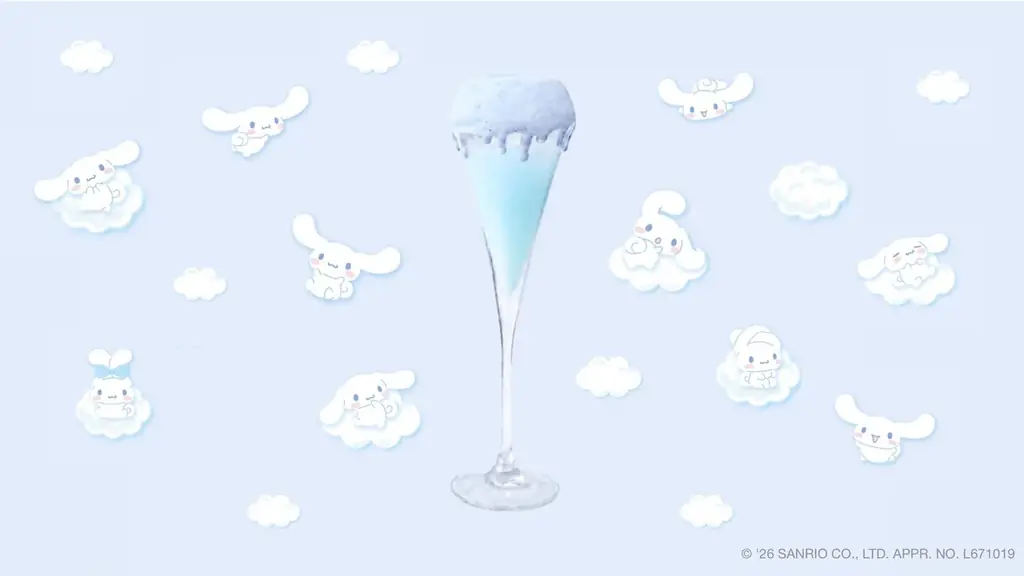 シナモロールが“そのままムース”になった夢のメリーゴーラウンドアフタヌーンティーがMOSKA by Ginger Garden（東京/表参道）に登場 画像 3