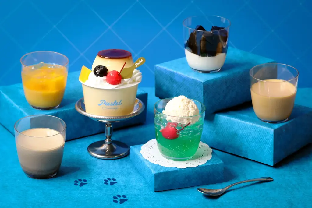 7月1日開始 パステル夏のクリームソーダゼリー