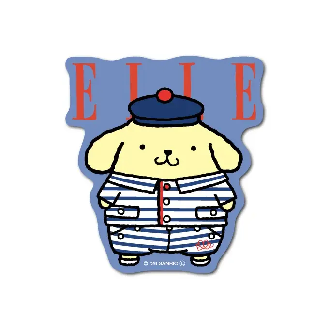 「ELLE×ポムポムプリン」コラボレーション：2026年6月17日(水)スタート♡銀座三越でのポップアップより限定アイテムを展開 画像 3