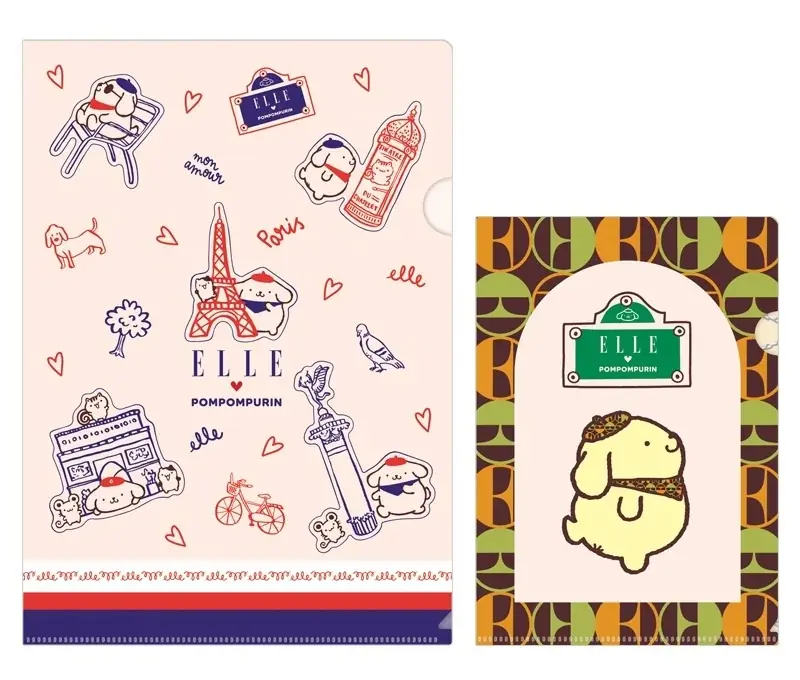 「ELLE×ポムポムプリン」コラボレーション：2026年6月17日(水)スタート♡銀座三越でのポップアップより限定アイテムを展開 画像 8