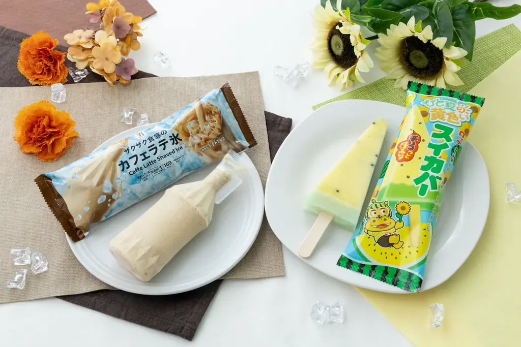 6/16発売｜カフェラテ氷と黄色いスイカバー登場