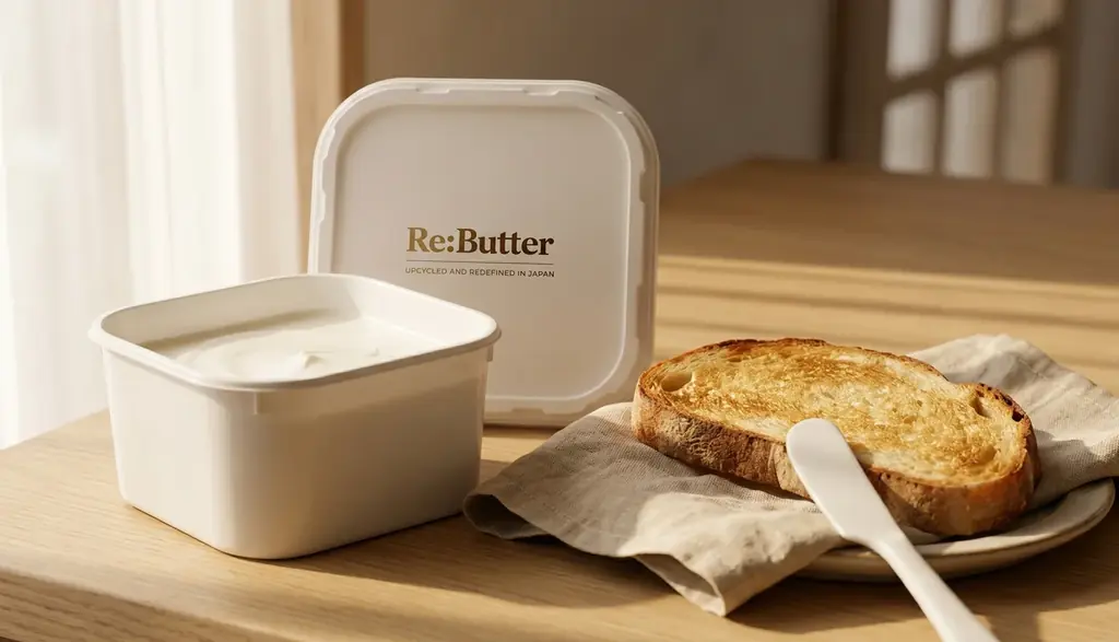 「脱脂粉乳在庫8万3300トン、前年比+20%増予測」——バター製造時の余剰原料を、再びバターの代替としてアップサイクル。次世代機能油脂をスタートアップが開発。 画像 1