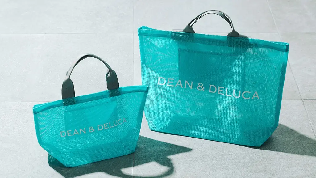 DEAN & DELUCA 夏の定番「メッシュトートバッグ」に限定色ターコイズが登場 ＜6月16日（火） 数量限定で発売＞ 画像 2