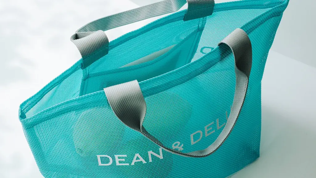 DEAN & DELUCA 夏の定番「メッシュトートバッグ」に限定色ターコイズが登場 ＜6月16日（火） 数量限定で発売＞ 画像 4