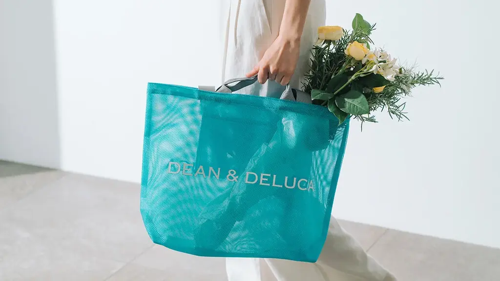 DEAN & DELUCA 夏の定番「メッシュトートバッグ」に限定色ターコイズが登場 ＜6月16日（火） 数量限定で発売＞ 画像 6